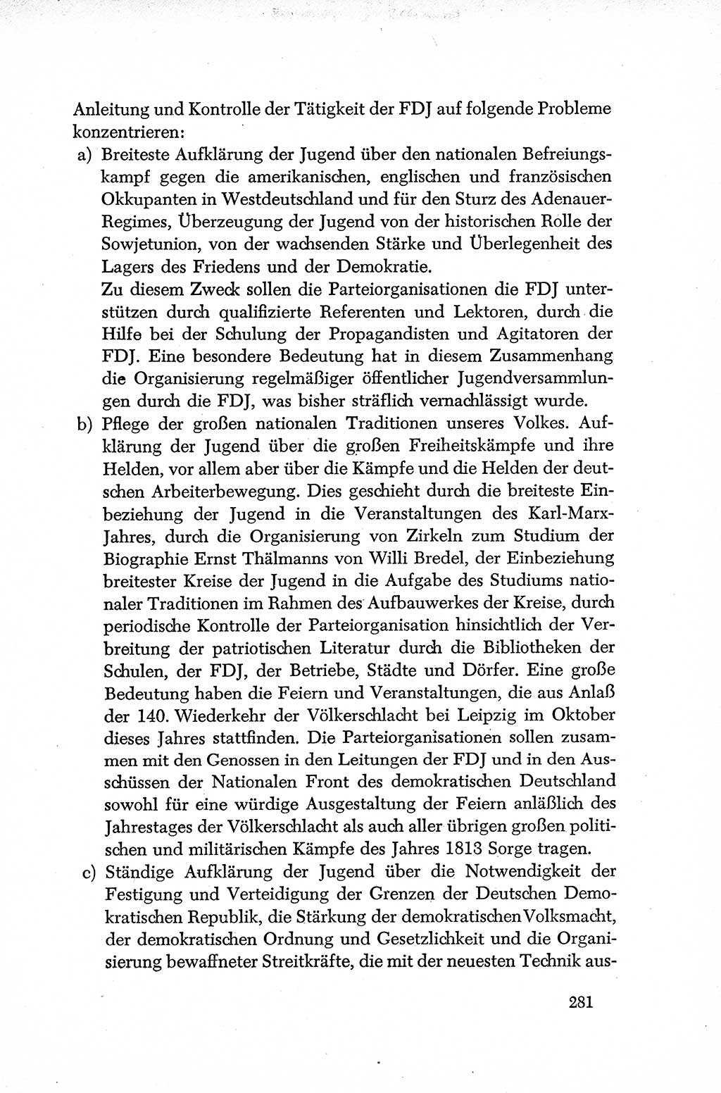 Dokumente der Sozialistischen Einheitspartei Deutschlands (SED) [Deutsche Demokratische Republik (DDR)] 1952-1953, Seite 281 (Dok. SED DDR 1952-1953, S. 281)