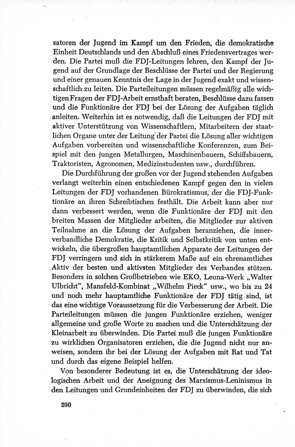 Dokumente der Sozialistischen Einheitspartei Deutschlands (SED) [Deutsche Demokratische Republik (DDR)] 1952-1953, Seite 290 (Dok. SED DDR 1952-1953, S. 290)