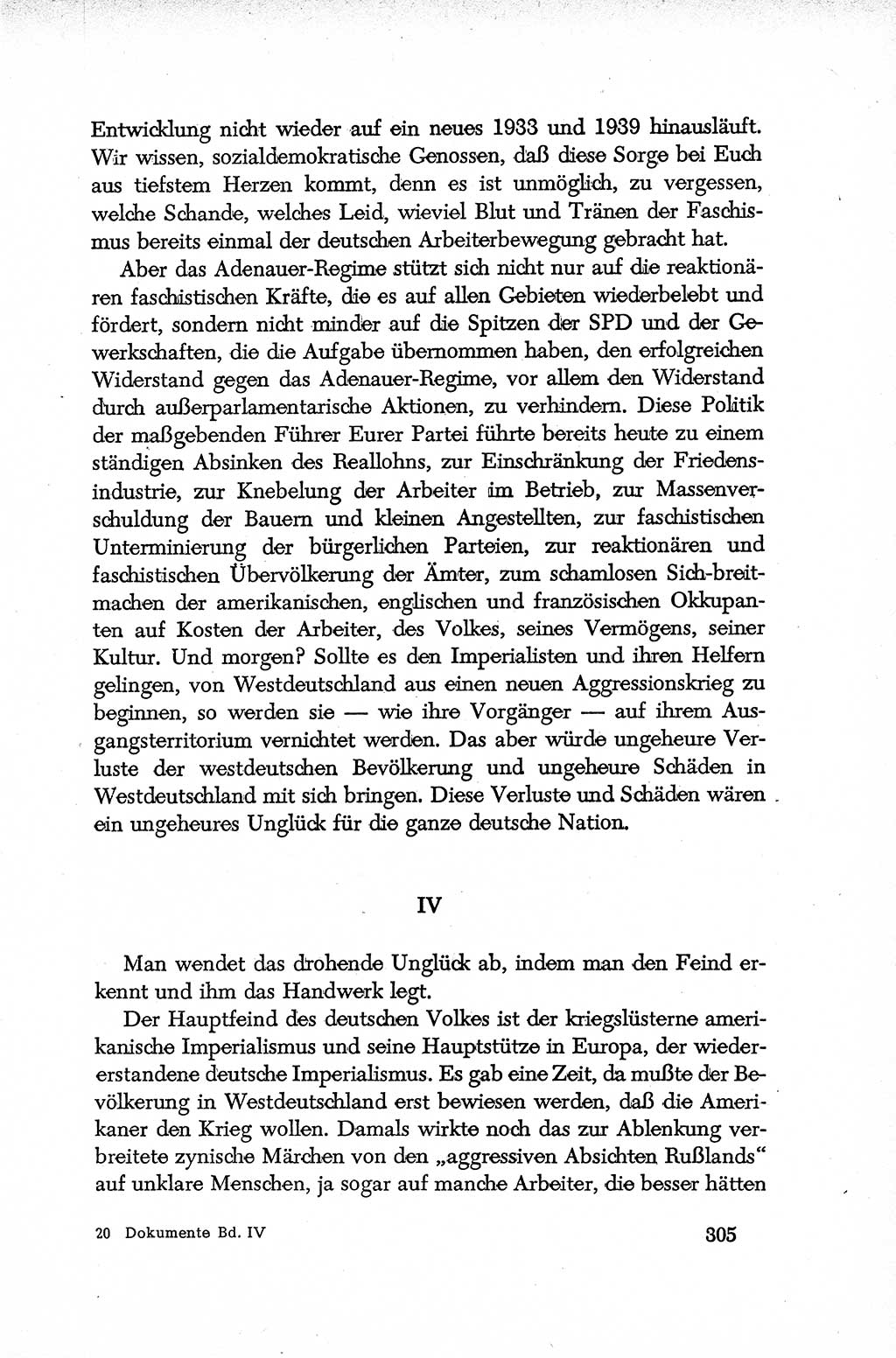 Dokumente der Sozialistischen Einheitspartei Deutschlands (SED) [Deutsche Demokratische Republik (DDR)] 1952-1953, Seite 305 (Dok. SED DDR 1952-1953, S. 305)