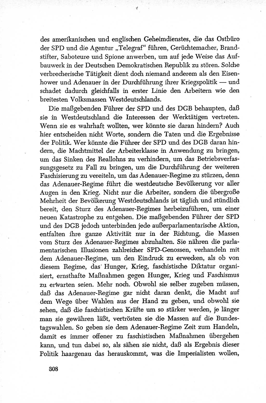 Dokumente der Sozialistischen Einheitspartei Deutschlands (SED) [Deutsche Demokratische Republik (DDR)] 1952-1953, Seite 308 (Dok. SED DDR 1952-1953, S. 308)