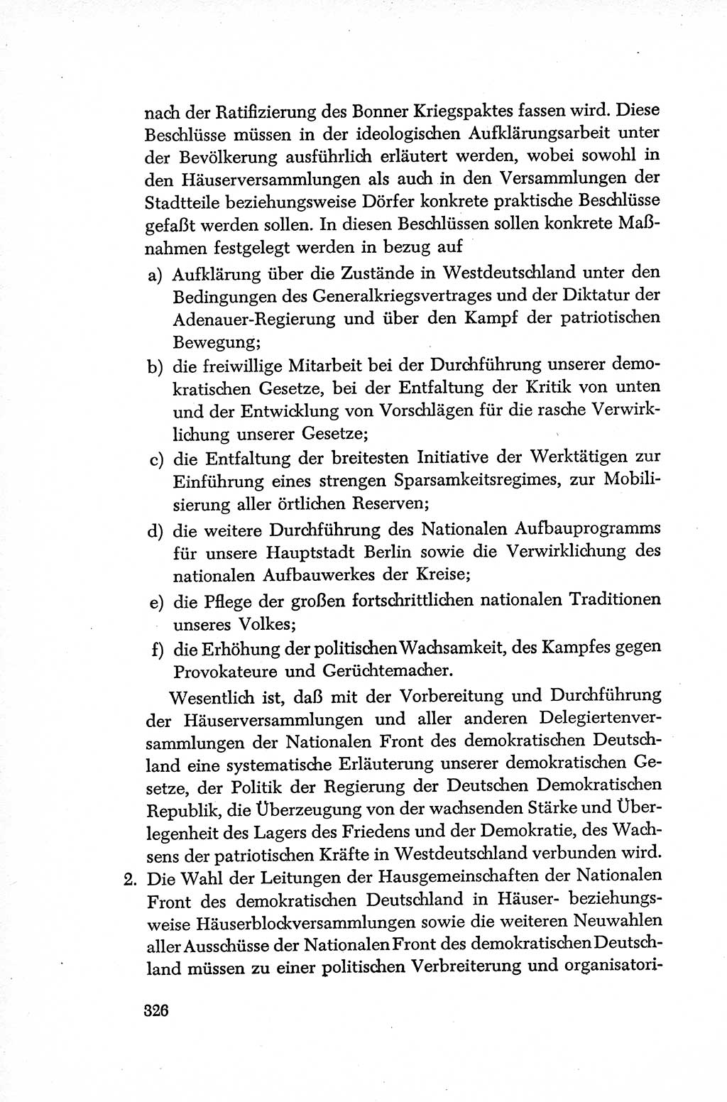Dokumente der Sozialistischen Einheitspartei Deutschlands (SED) [Deutsche Demokratische Republik (DDR)] 1952-1953, Seite 326 (Dok. SED DDR 1952-1953, S. 326)