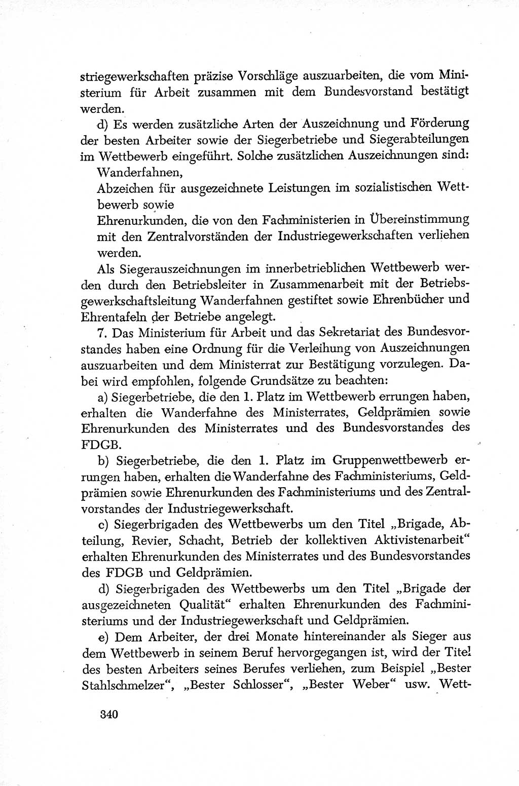 Dokumente der Sozialistischen Einheitspartei Deutschlands (SED) [Deutsche Demokratische Republik (DDR)] 1952-1953, Seite 340 (Dok. SED DDR 1952-1953, S. 340)