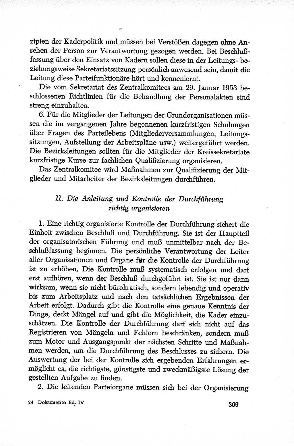 Dokumente der Sozialistischen Einheitspartei Deutschlands (SED) [Deutsche Demokratische Republik (DDR)] 1952-1953, Seite 369 (Dok. SED DDR 1952-1953, S. 369)