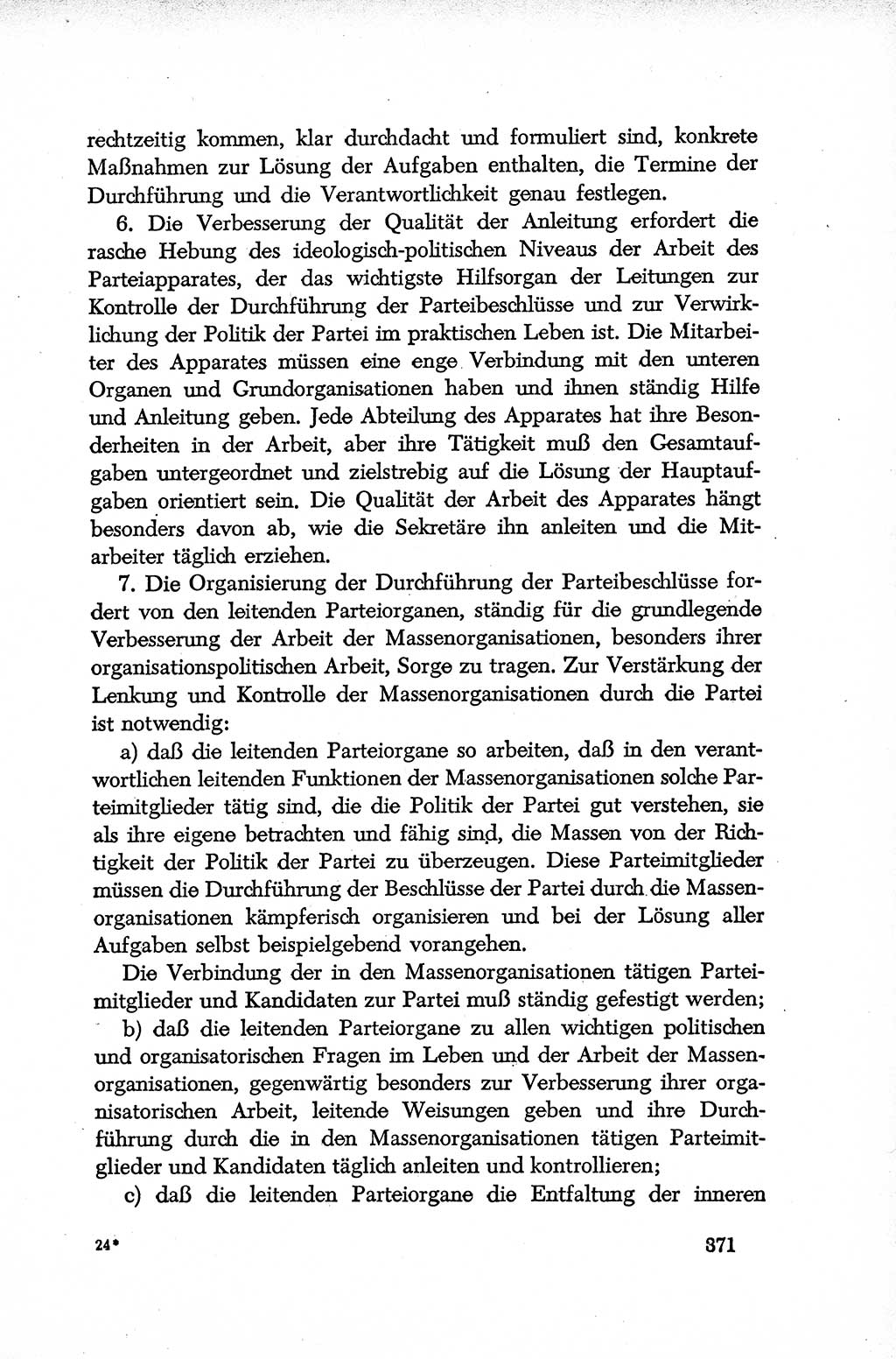 Dokumente der Sozialistischen Einheitspartei Deutschlands (SED) [Deutsche Demokratische Republik (DDR)] 1952-1953, Seite 371 (Dok. SED DDR 1952-1953, S. 371)