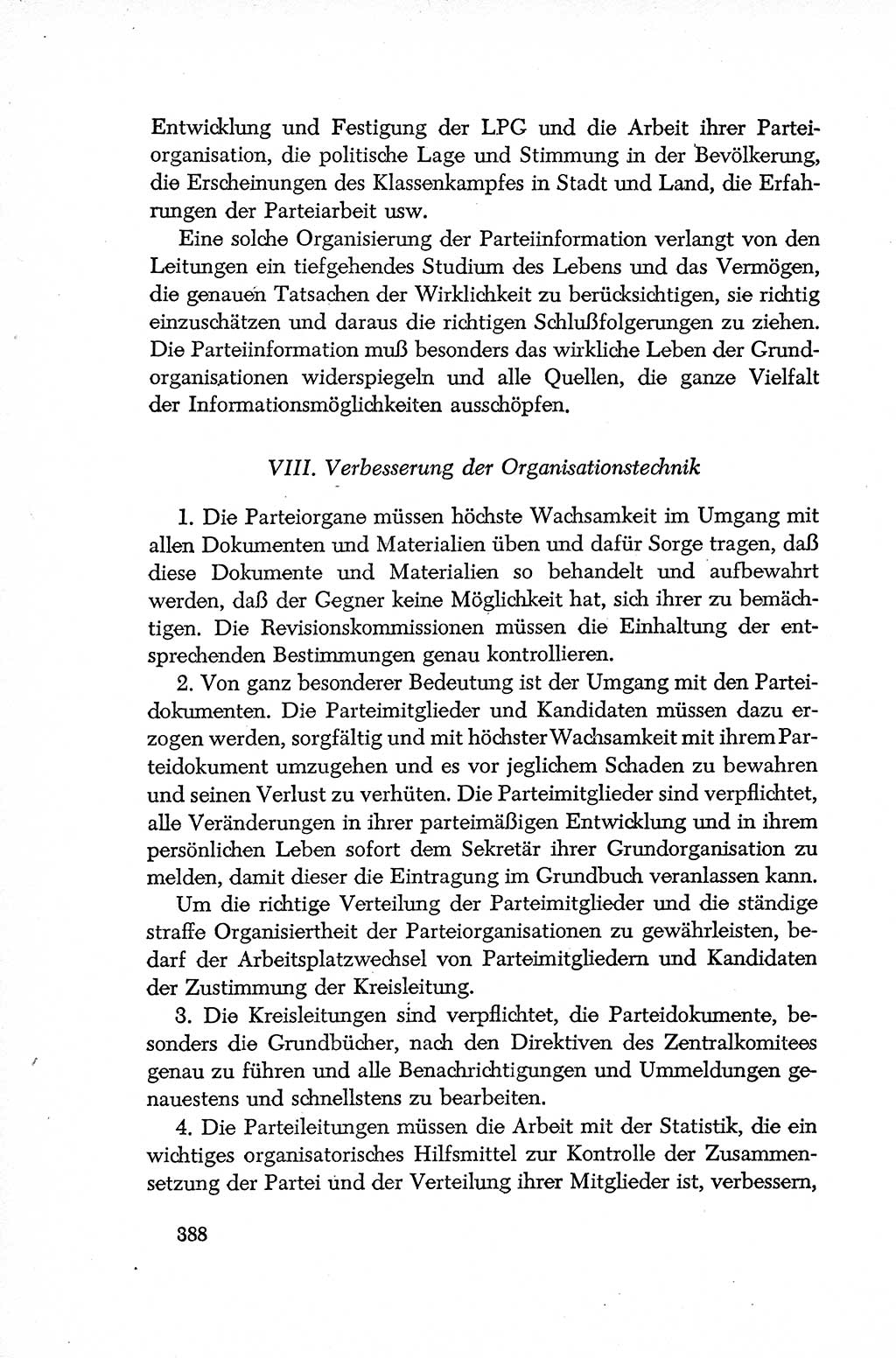 Dokumente der Sozialistischen Einheitspartei Deutschlands (SED) [Deutsche Demokratische Republik (DDR)] 1952-1953, Seite 388 (Dok. SED DDR 1952-1953, S. 388)