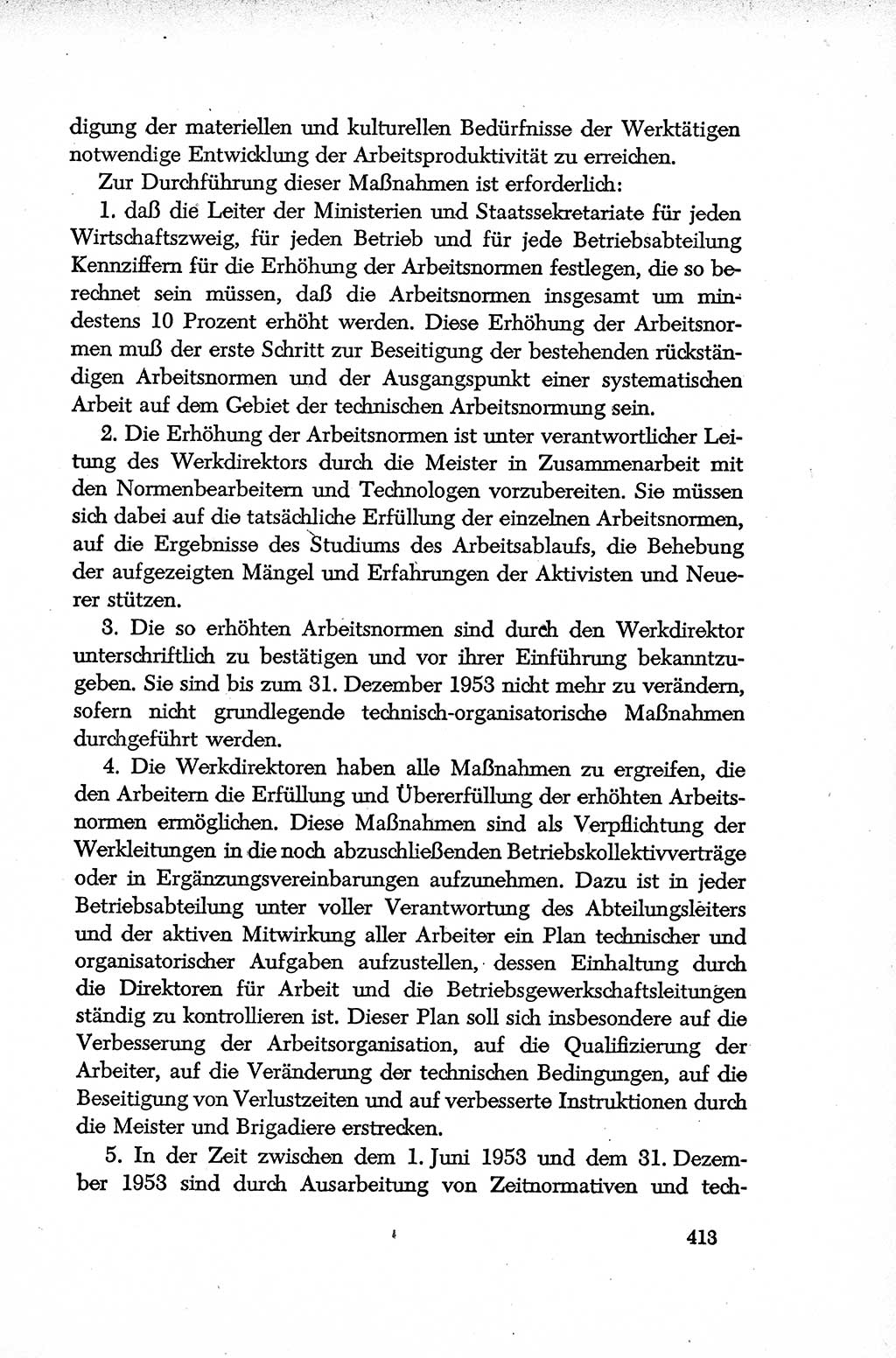 Dokumente der Sozialistischen Einheitspartei Deutschlands (SED) [Deutsche Demokratische Republik (DDR)] 1952-1953, Seite 413 (Dok. SED DDR 1952-1953, S. 413)