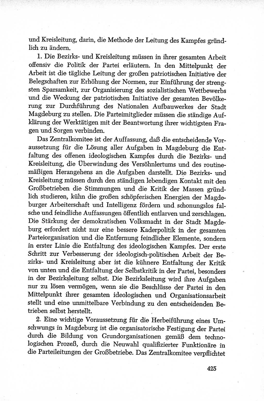 Dokumente der Sozialistischen Einheitspartei Deutschlands (SED) [Deutsche Demokratische Republik (DDR)] 1952-1953, Seite 425 (Dok. SED DDR 1952-1953, S. 425)