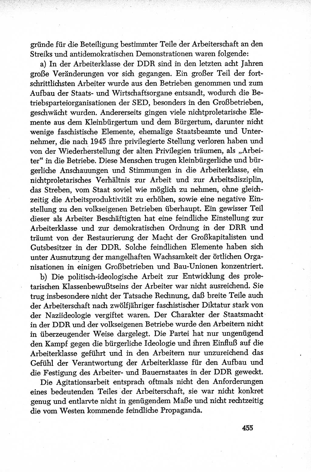 Dokumente der Sozialistischen Einheitspartei Deutschlands (SED) [Deutsche Demokratische Republik (DDR)] 1952-1953, Seite 455 (Dok. SED DDR 1952-1953, S. 455)