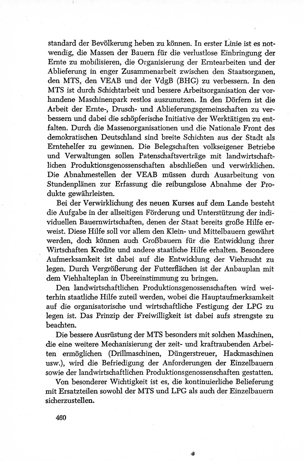 Dokumente der Sozialistischen Einheitspartei Deutschlands (SED) [Deutsche Demokratische Republik (DDR)] 1952-1953, Seite 460 (Dok. SED DDR 1952-1953, S. 460)