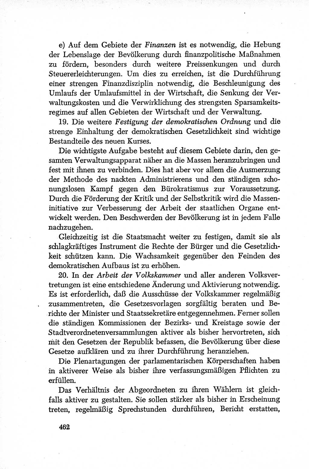 Dokumente der Sozialistischen Einheitspartei Deutschlands (SED) [Deutsche Demokratische Republik (DDR)] 1952-1953, Seite 462 (Dok. SED DDR 1952-1953, S. 462)