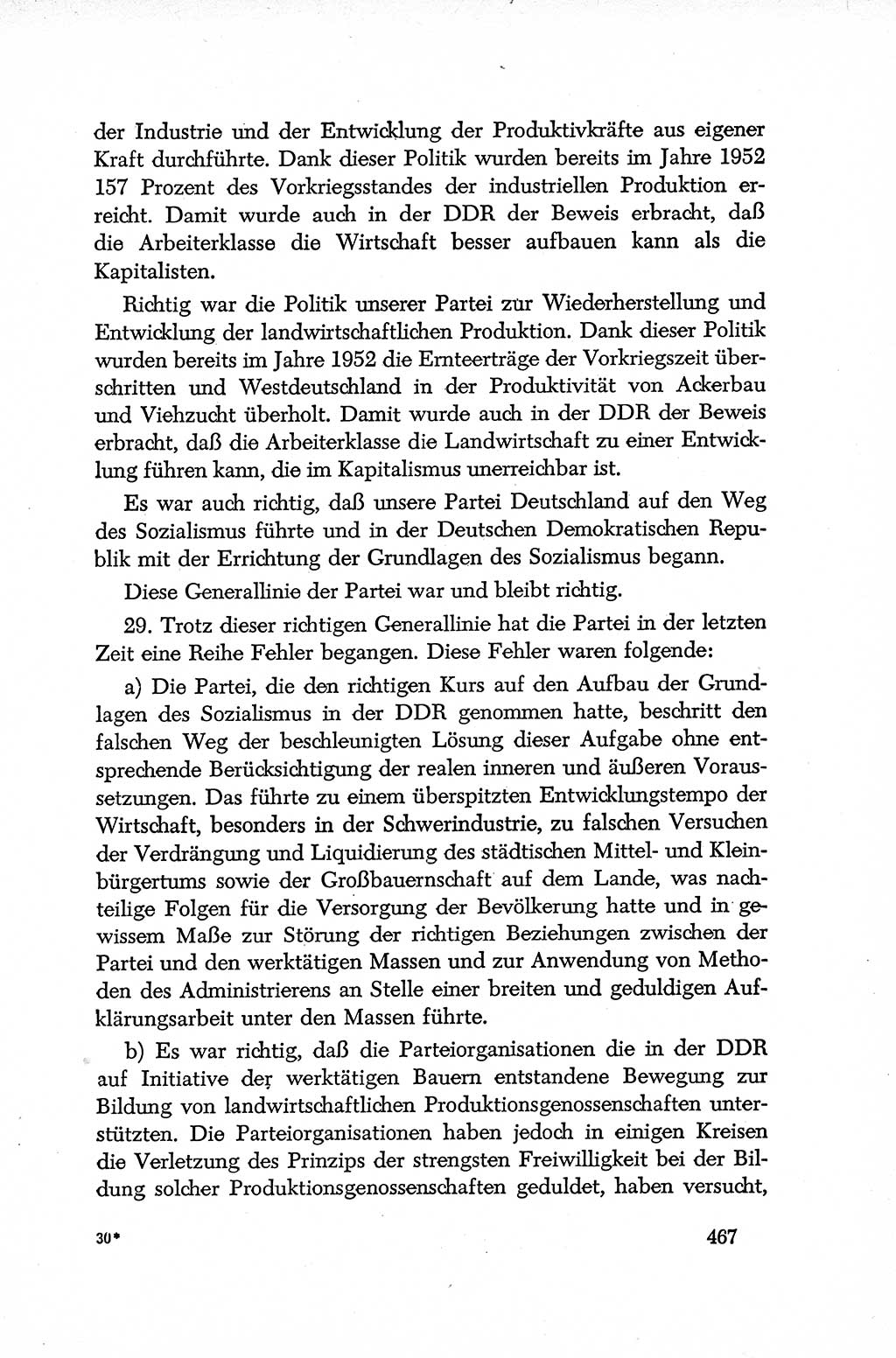 Dokumente der Sozialistischen Einheitspartei Deutschlands (SED) [Deutsche Demokratische Republik (DDR)] 1952-1953, Seite 467 (Dok. SED DDR 1952-1953, S. 467)