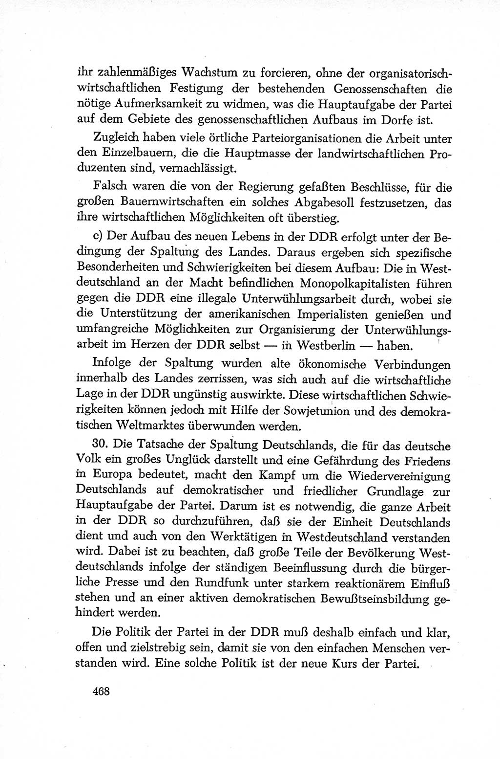 Dokumente der Sozialistischen Einheitspartei Deutschlands (SED) [Deutsche Demokratische Republik (DDR)] 1952-1953, Seite 468 (Dok. SED DDR 1952-1953, S. 468)