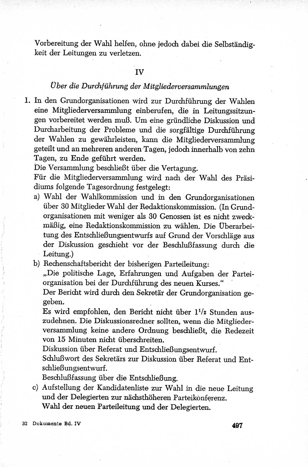 Dokumente der Sozialistischen Einheitspartei Deutschlands (SED) [Deutsche Demokratische Republik (DDR)] 1952-1953, Seite 497 (Dok. SED DDR 1952-1953, S. 497)