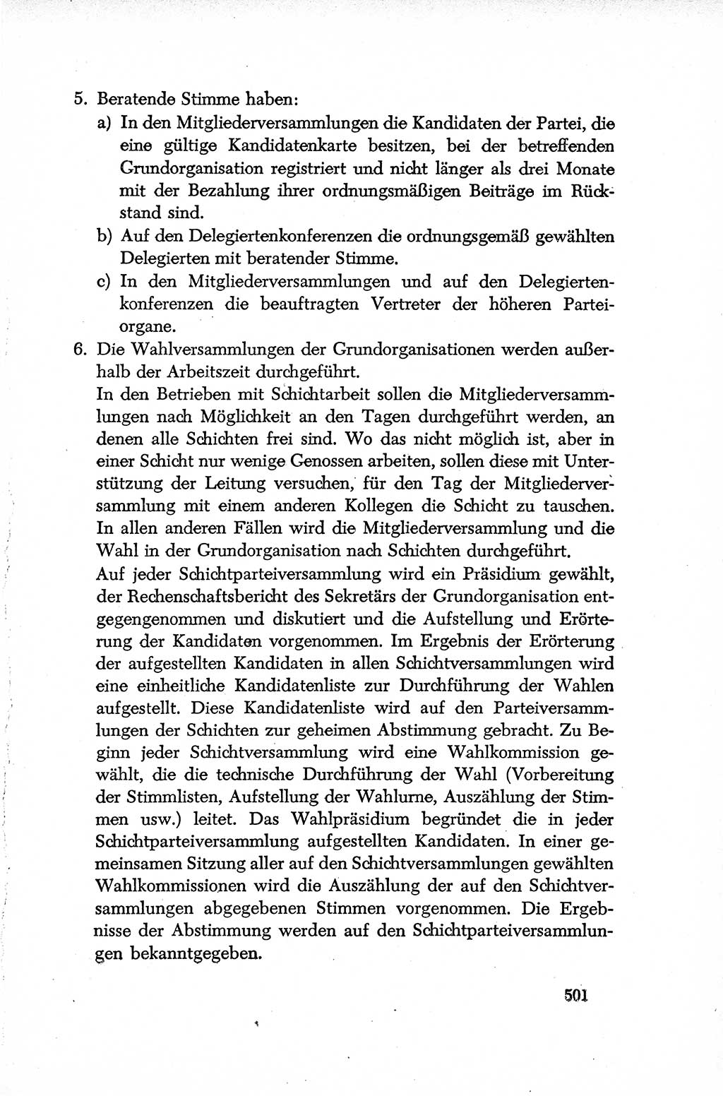 Dokumente der Sozialistischen Einheitspartei Deutschlands (SED) [Deutsche Demokratische Republik (DDR)] 1952-1953, Seite 501 (Dok. SED DDR 1952-1953, S. 501)