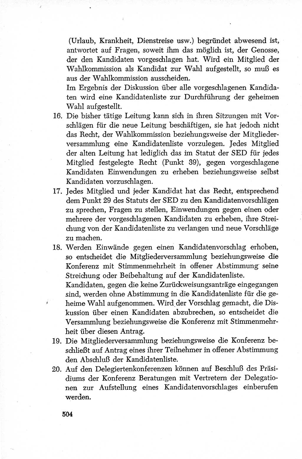 Dokumente der Sozialistischen Einheitspartei Deutschlands (SED) [Deutsche Demokratische Republik (DDR)] 1952-1953, Seite 504 (Dok. SED DDR 1952-1953, S. 504)