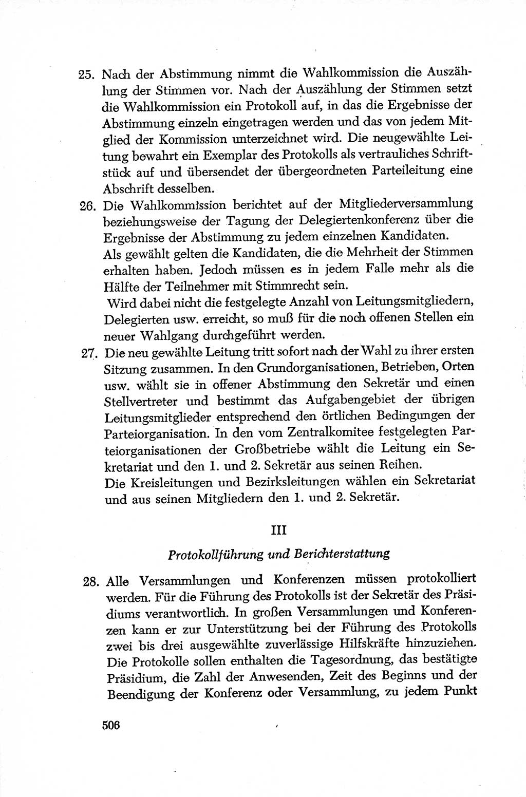 Dokumente der Sozialistischen Einheitspartei Deutschlands (SED) [Deutsche Demokratische Republik (DDR)] 1952-1953, Seite 506 (Dok. SED DDR 1952-1953, S. 506)