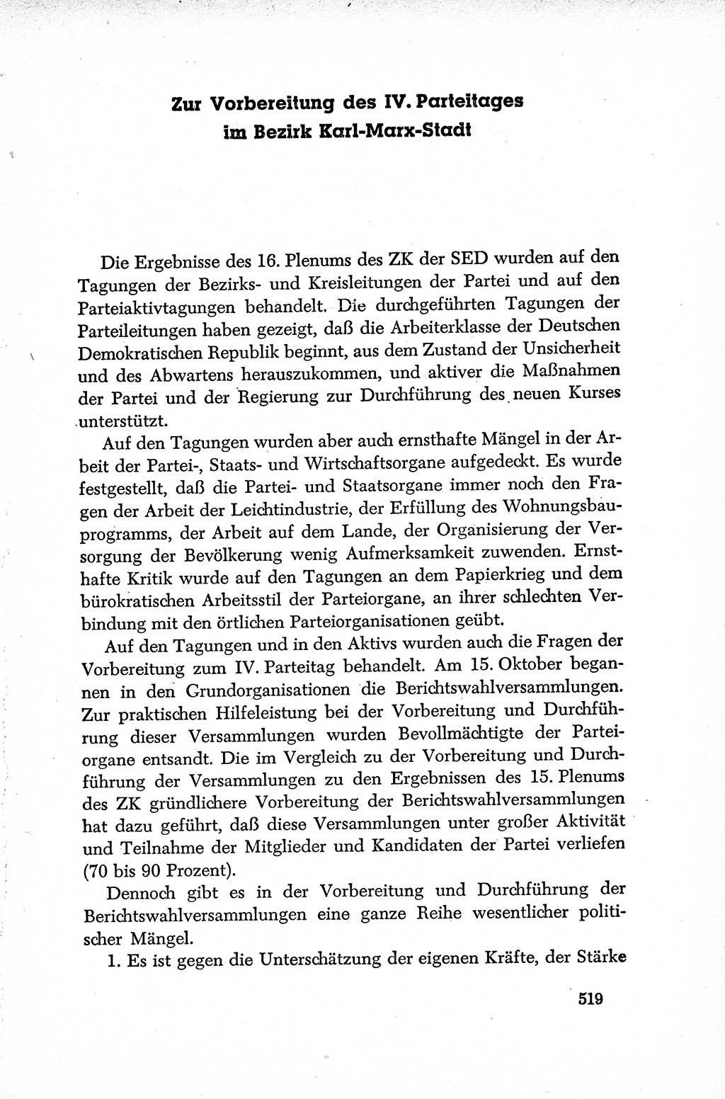 Dokumente der Sozialistischen Einheitspartei Deutschlands (SED) [Deutsche Demokratische Republik (DDR)] 1952-1953, Seite 519 (Dok. SED DDR 1952-1953, S. 519)