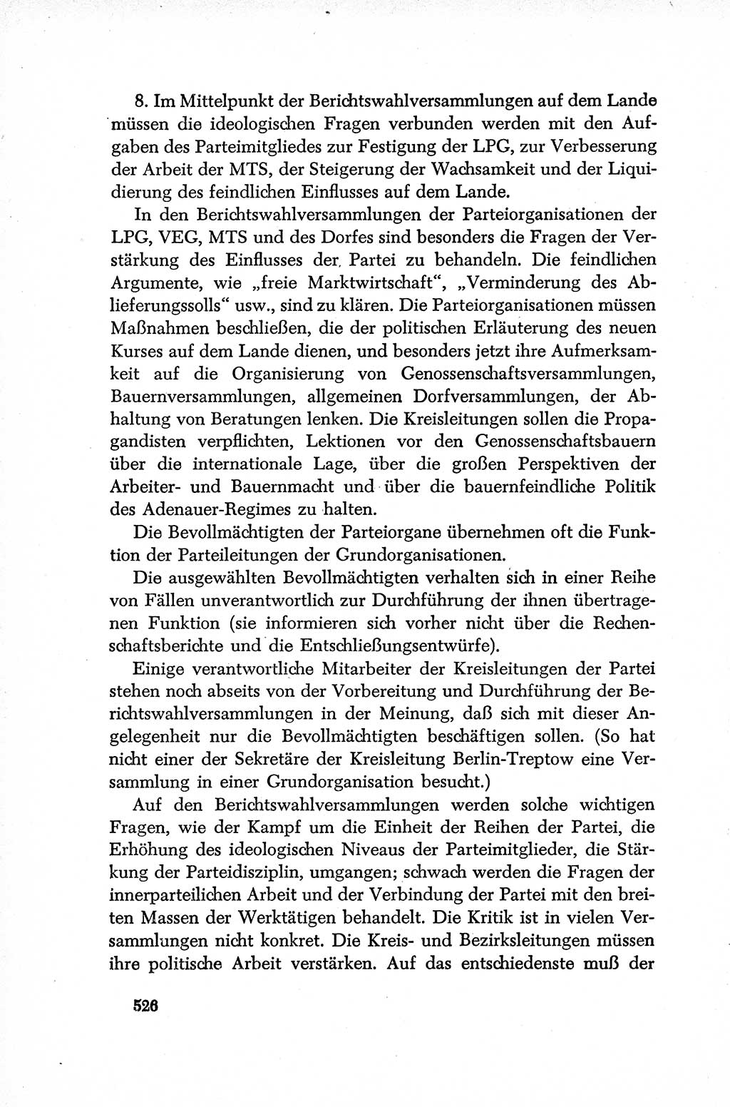 Dokumente der Sozialistischen Einheitspartei Deutschlands (SED) [Deutsche Demokratische Republik (DDR)] 1952-1953, Seite 526 (Dok. SED DDR 1952-1953, S. 526)