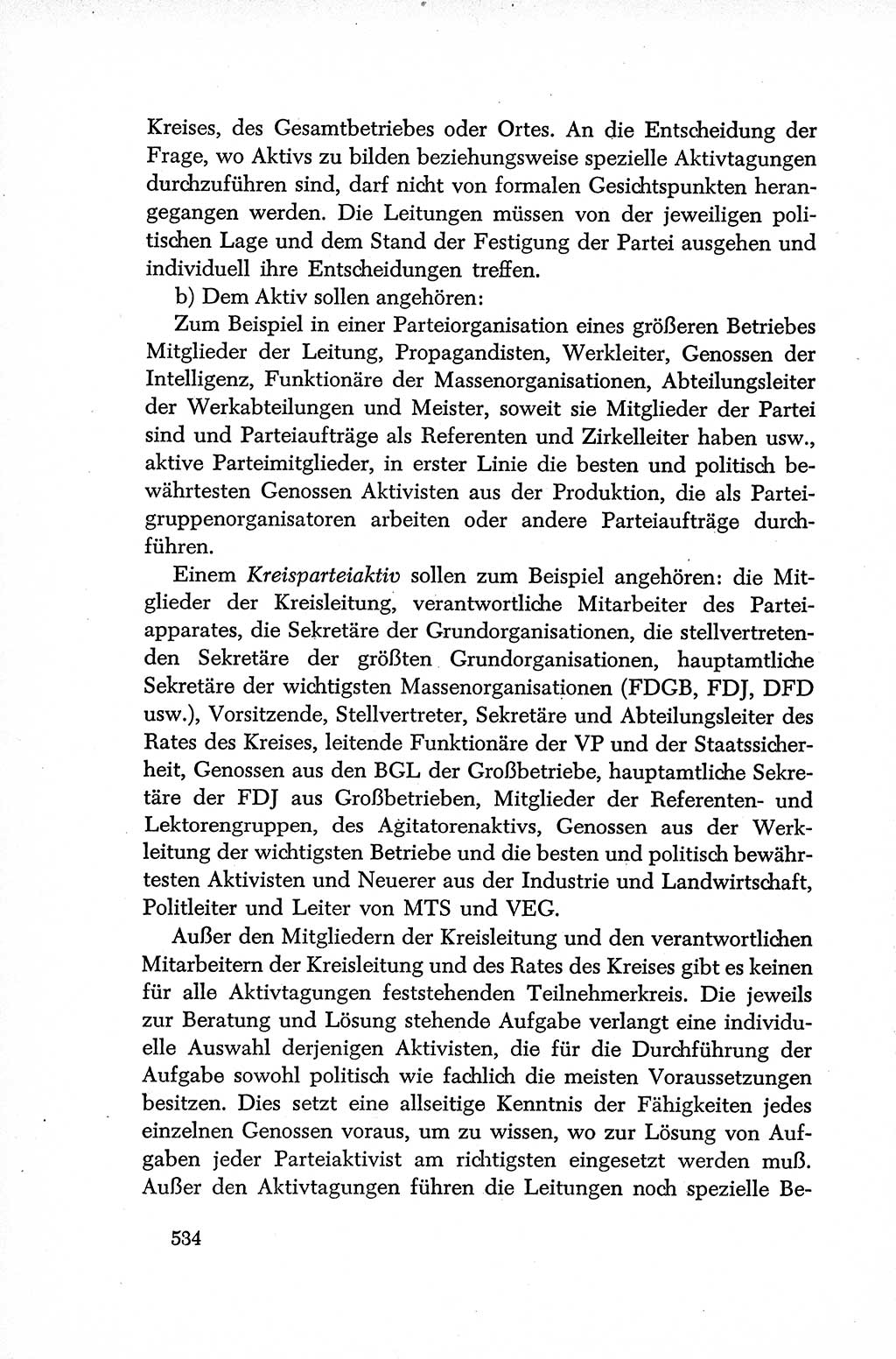 Dokumente der Sozialistischen Einheitspartei Deutschlands (SED) [Deutsche Demokratische Republik (DDR)] 1952-1953, Seite 534 (Dok. SED DDR 1952-1953, S. 534)