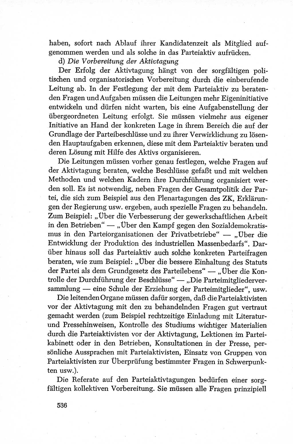 Dokumente der Sozialistischen Einheitspartei Deutschlands (SED) [Deutsche Demokratische Republik (DDR)] 1952-1953, Seite 536 (Dok. SED DDR 1952-1953, S. 536)