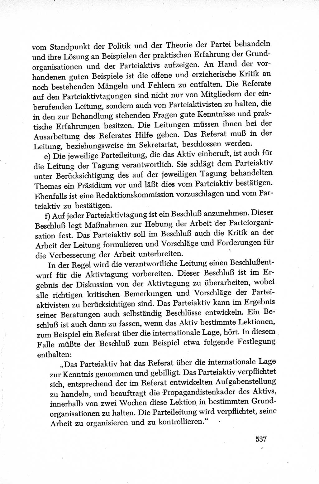 Dokumente der Sozialistischen Einheitspartei Deutschlands (SED) [Deutsche Demokratische Republik (DDR)] 1952-1953, Seite 537 (Dok. SED DDR 1952-1953, S. 537)