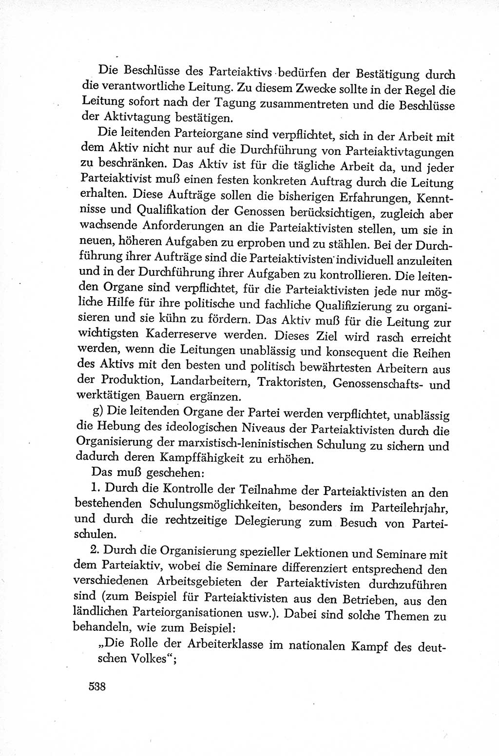 Dokumente der Sozialistischen Einheitspartei Deutschlands (SED) [Deutsche Demokratische Republik (DDR)] 1952-1953, Seite 538 (Dok. SED DDR 1952-1953, S. 538)