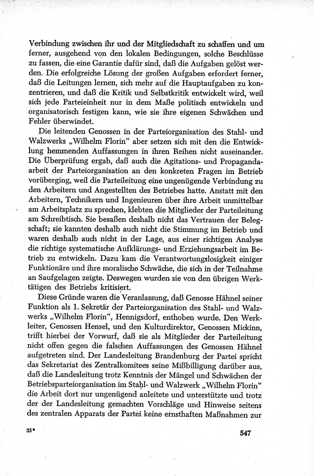 Dokumente der Sozialistischen Einheitspartei Deutschlands (SED) [Deutsche Demokratische Republik (DDR)] 1952-1953, Seite 547 (Dok. SED DDR 1952-1953, S. 547)