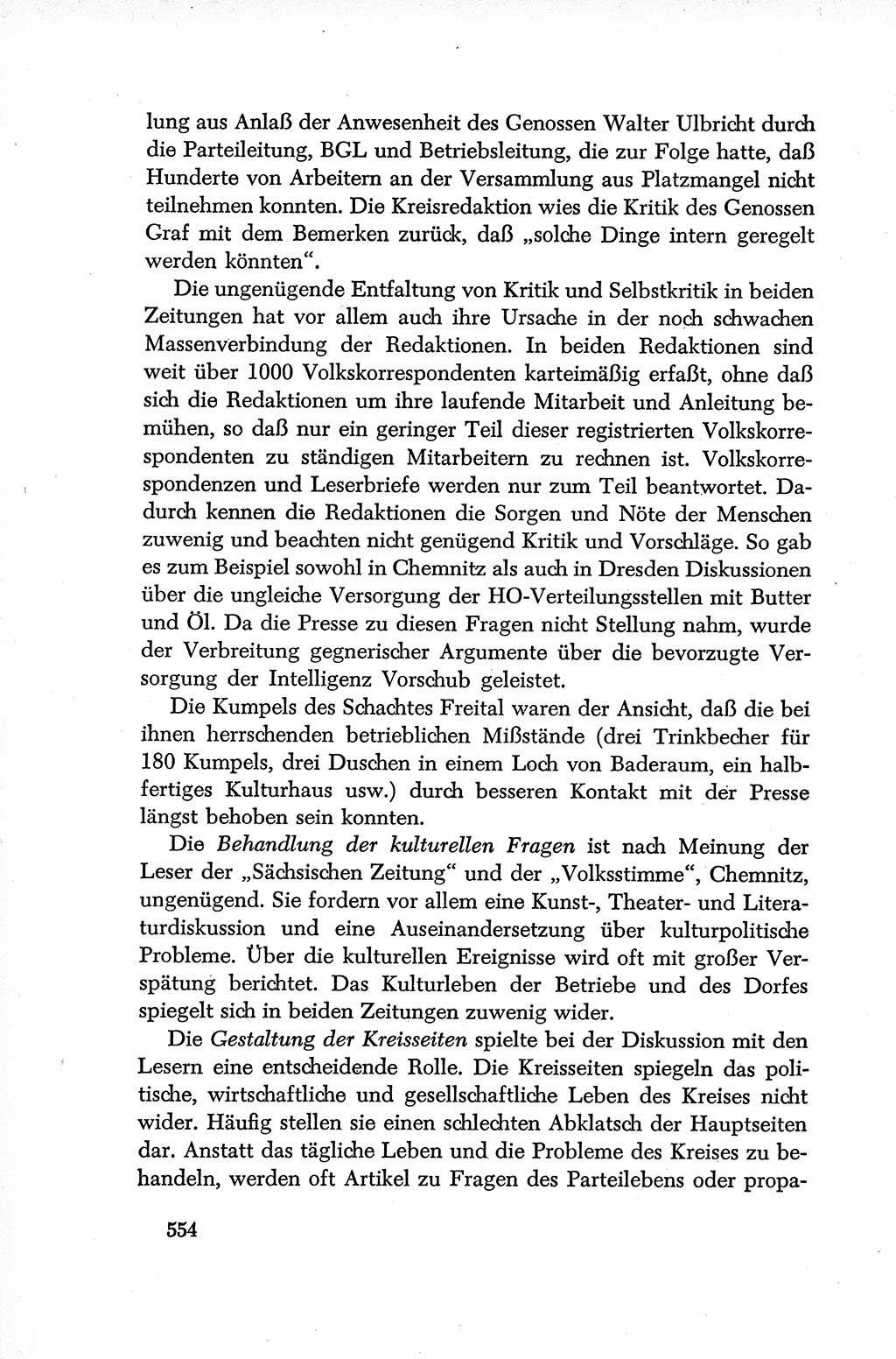 Dokumente der Sozialistischen Einheitspartei Deutschlands (SED) [Deutsche Demokratische Republik (DDR)] 1952-1953, Seite 554 (Dok. SED DDR 1952-1953, S. 554)
