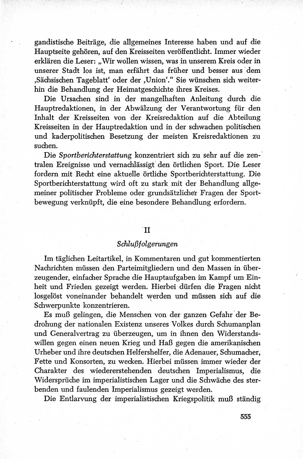 Dokumente der Sozialistischen Einheitspartei Deutschlands (SED) [Deutsche Demokratische Republik (DDR)] 1952-1953, Seite 555 (Dok. SED DDR 1952-1953, S. 555)