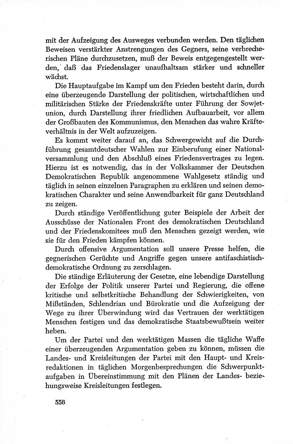 Dokumente der Sozialistischen Einheitspartei Deutschlands (SED) [Deutsche Demokratische Republik (DDR)] 1952-1953, Seite 556 (Dok. SED DDR 1952-1953, S. 556)