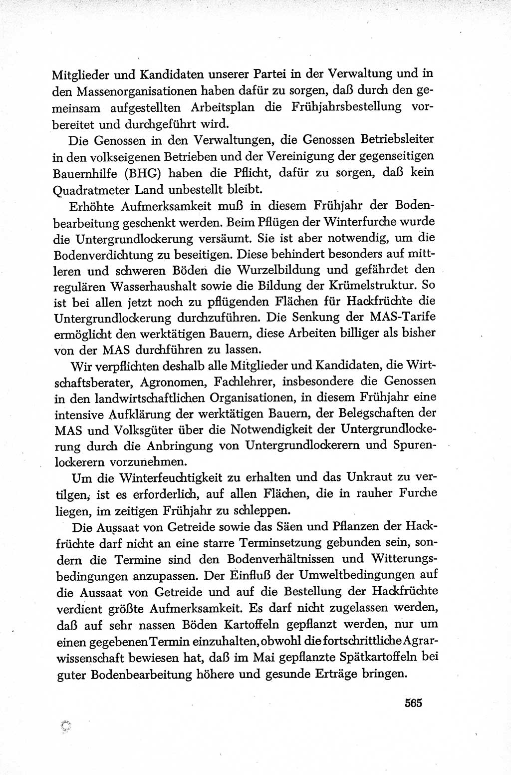 Dokumente der Sozialistischen Einheitspartei Deutschlands (SED) [Deutsche Demokratische Republik (DDR)] 1952-1953, Seite 565 (Dok. SED DDR 1952-1953, S. 565)
