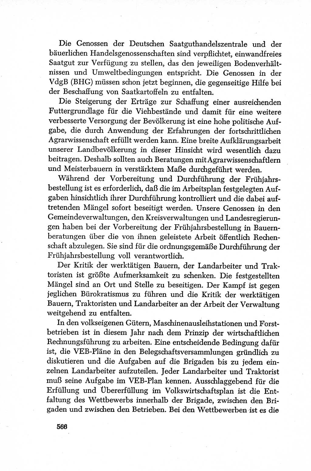 Dokumente der Sozialistischen Einheitspartei Deutschlands (SED) [Deutsche Demokratische Republik (DDR)] 1952-1953, Seite 566 (Dok. SED DDR 1952-1953, S. 566)