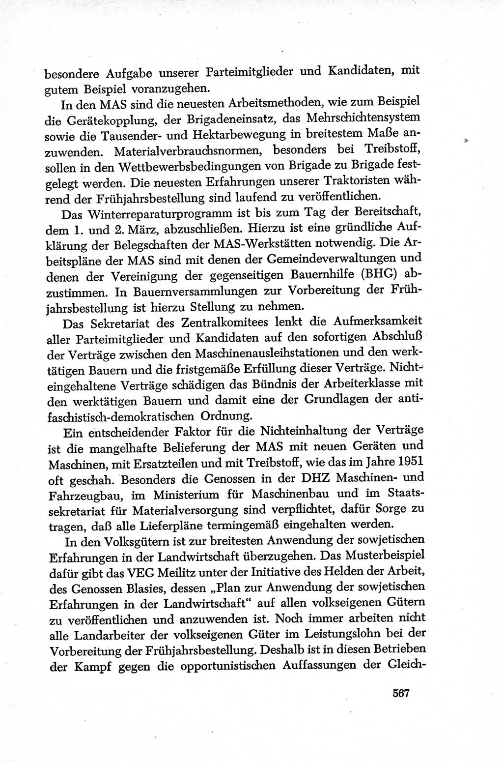 Dokumente der Sozialistischen Einheitspartei Deutschlands (SED) [Deutsche Demokratische Republik (DDR)] 1952-1953, Seite 567 (Dok. SED DDR 1952-1953, S. 567)