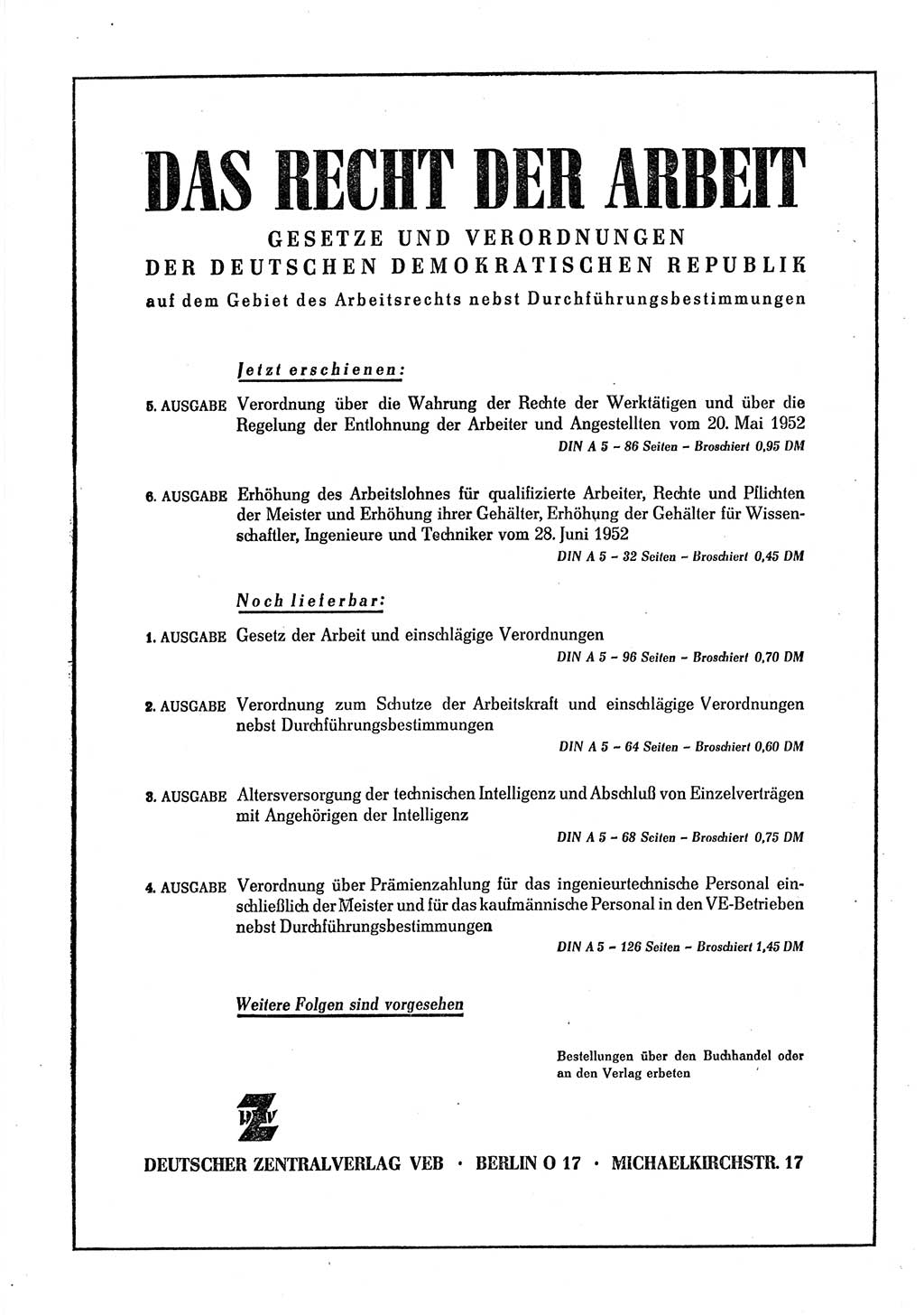 Gesetzblatt (GBl.) der Deutschen Demokratischen Republik (DDR) 1952, Seite 884 (GBl. DDR 1952, S. 884)