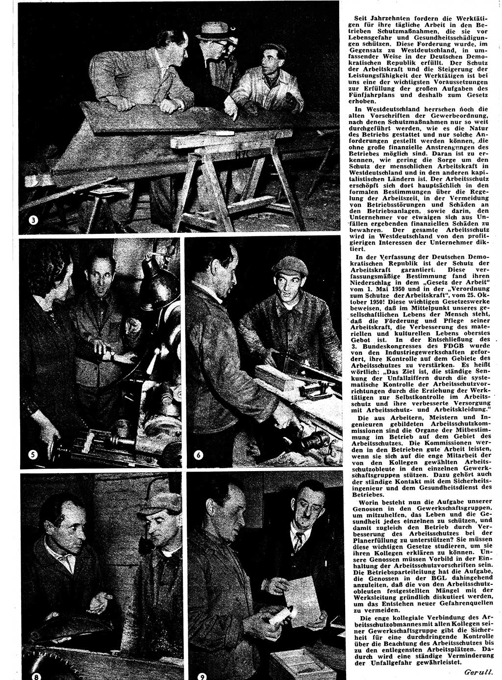 Neuer Weg (NW), Halbmonatsschrift für aktuelle Fragen der Arbeiterbewegung [Zentralkomitee (ZK) Sozialistische Einheitspartei Deutschlands (SED)], 7. Jahrgang [Deutsche Demokratische Republik (DDR)] 1952, Heft 1/31 (NW ZK SED DDR 1952, H. 1/31)