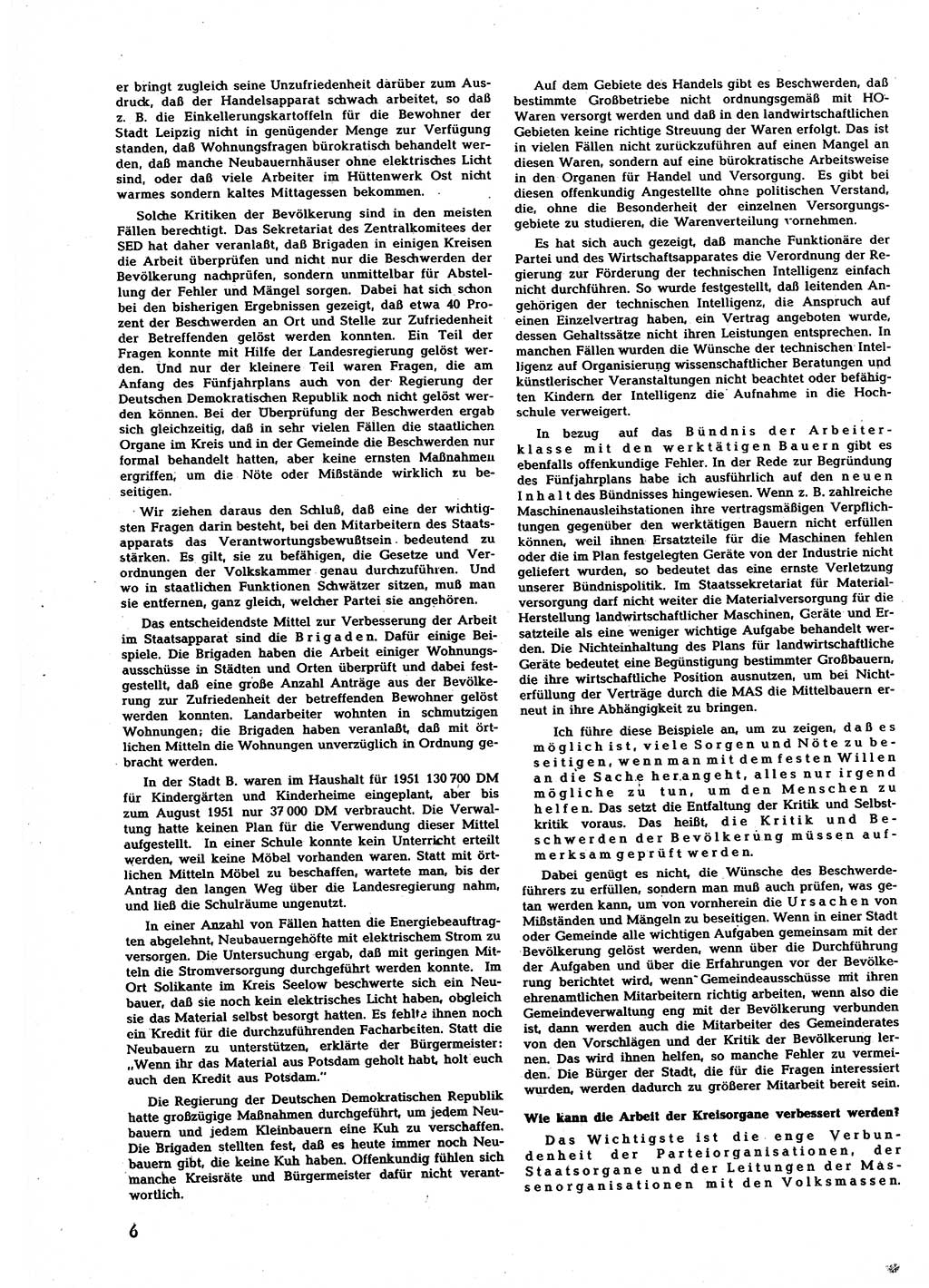 Neuer Weg (NW), Halbmonatsschrift für aktuelle Fragen der Arbeiterbewegung [Zentralkomitee (ZK) Sozialistische Einheitspartei Deutschlands (SED)], 7. Jahrgang [Deutsche Demokratische Republik (DDR)] 1952, Heft 4/6 (NW ZK SED DDR 1952, H. 4/6)