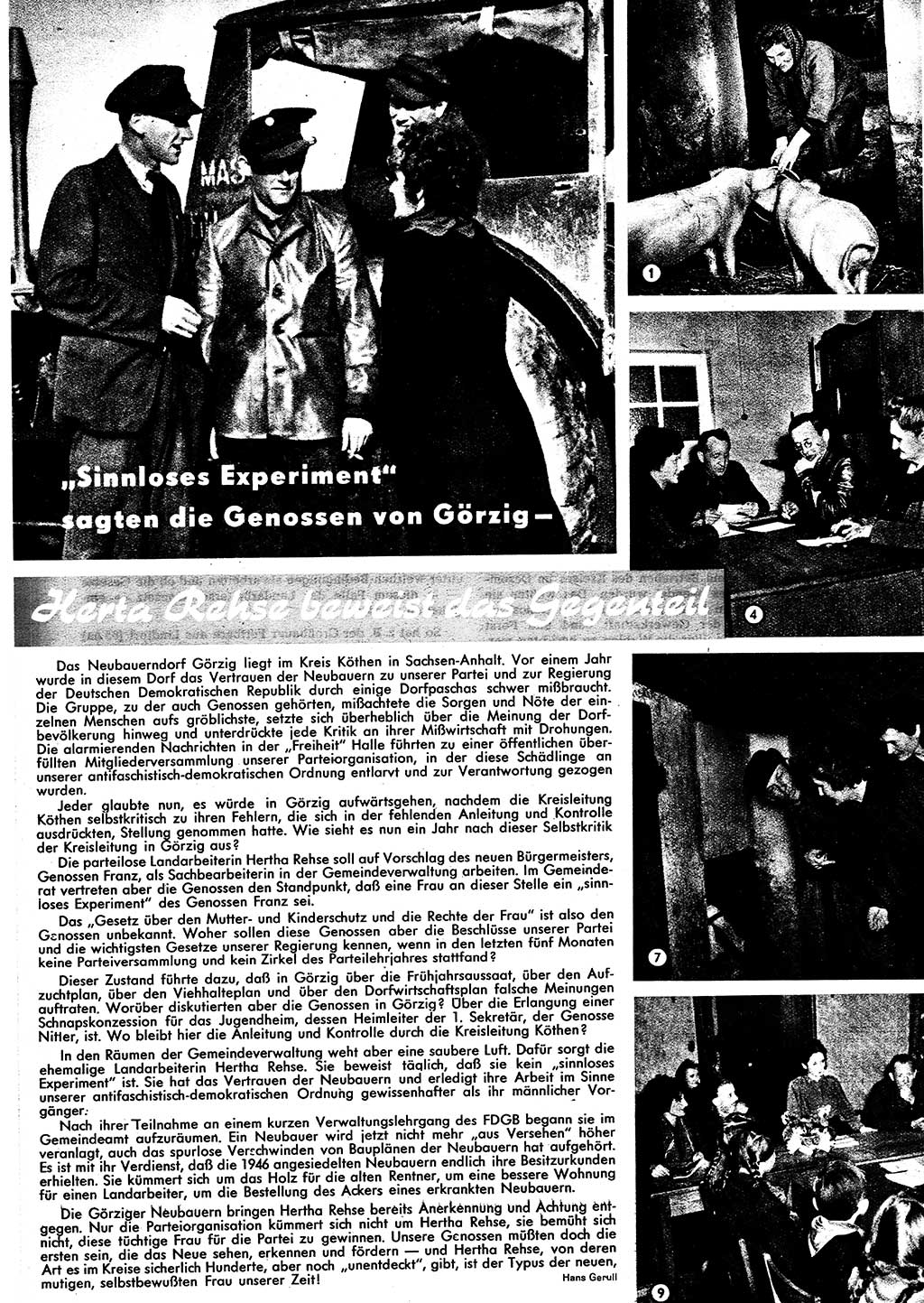 Neuer Weg (NW), Halbmonatsschrift für aktuelle Fragen der Arbeiterbewegung [Zentralkomitee (ZK) Sozialistische Einheitspartei Deutschlands (SED)], 7. Jahrgang [Deutsche Demokratische Republik (DDR)] 1952, Heft 4/10 (NW ZK SED DDR 1952, H. 4/10)