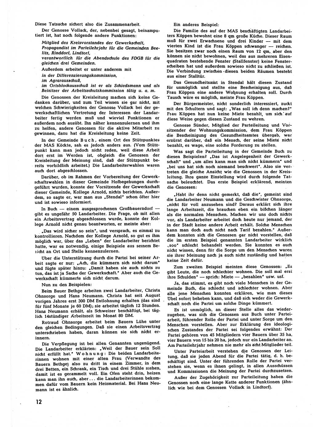 Neuer Weg (NW), Halbmonatsschrift für aktuelle Fragen der Arbeiterbewegung [Zentralkomitee (ZK) Sozialistische Einheitspartei Deutschlands (SED)], 7. Jahrgang [Deutsche Demokratische Republik (DDR)] 1952, Heft 4/12 (NW ZK SED DDR 1952, H. 4/12)