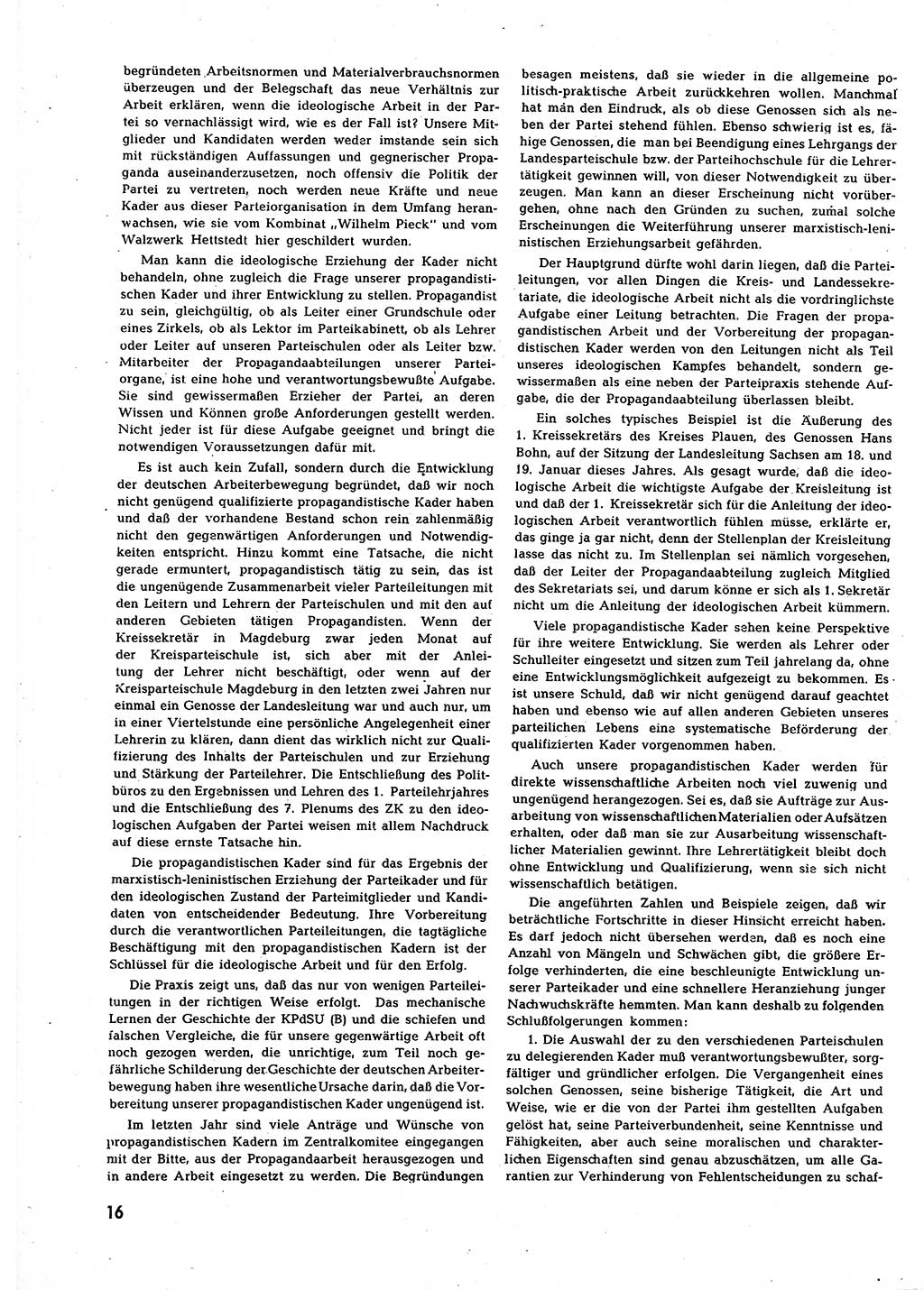 Neuer Weg (NW), Halbmonatsschrift für aktuelle Fragen der Arbeiterbewegung [Zentralkomitee (ZK) Sozialistische Einheitspartei Deutschlands (SED)], 7. Jahrgang [Deutsche Demokratische Republik (DDR)] 1952, Heft 4/16 (NW ZK SED DDR 1952, H. 4/16)