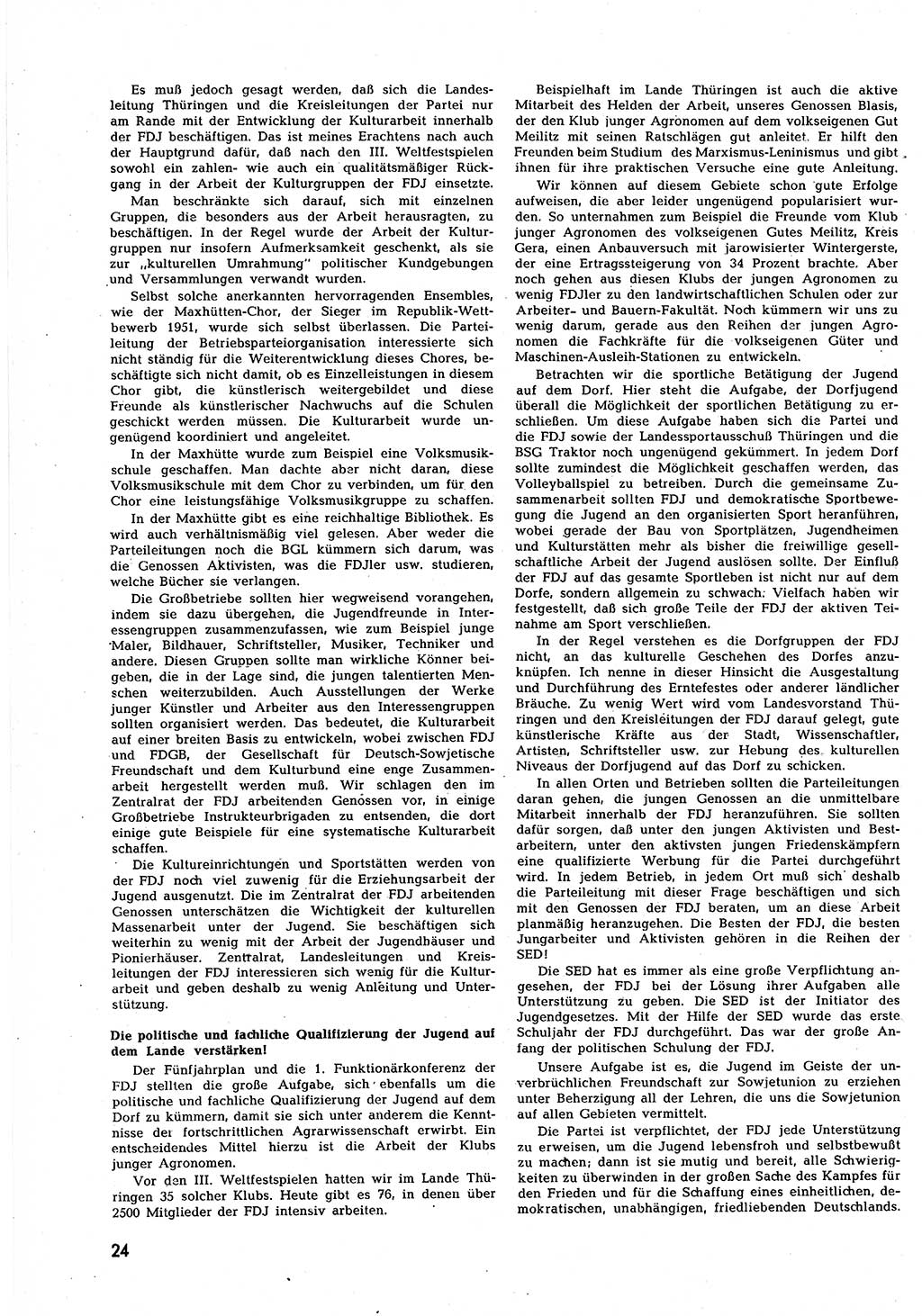 Neuer Weg (NW), Halbmonatsschrift für aktuelle Fragen der Arbeiterbewegung [Zentralkomitee (ZK) Sozialistische Einheitspartei Deutschlands (SED)], 7. Jahrgang [Deutsche Demokratische Republik (DDR)] 1952, Heft 6/24 (NW ZK SED DDR 1952, H. 6/24)