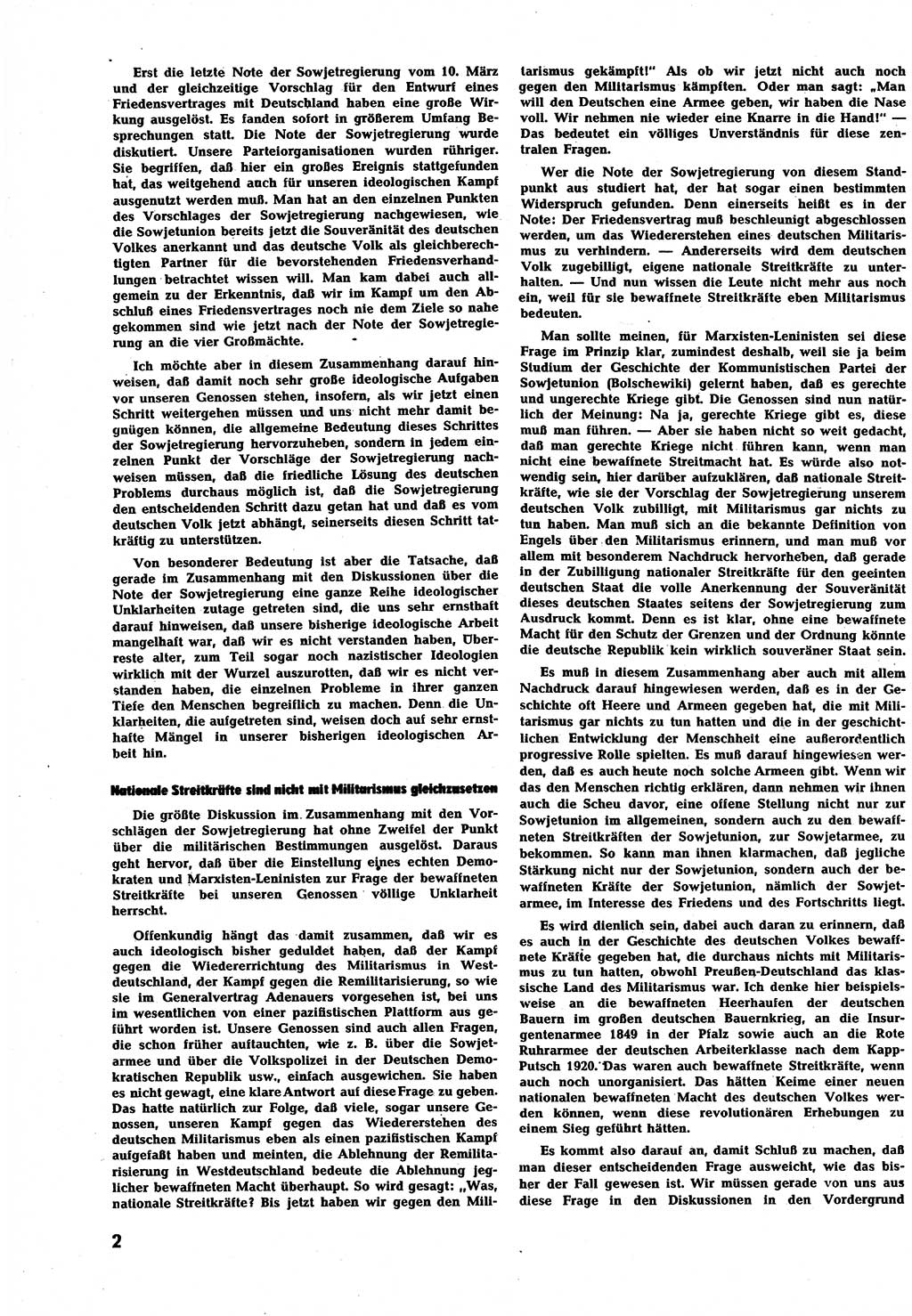 Neuer Weg (NW), Halbmonatsschrift für aktuelle Fragen der Arbeiterbewegung [Zentralkomitee (ZK) Sozialistische Einheitspartei Deutschlands (SED)], 7. Jahrgang [Deutsche Demokratische Republik (DDR)] 1952, Heft 8/2 (NW ZK SED DDR 1952, H. 8/2)