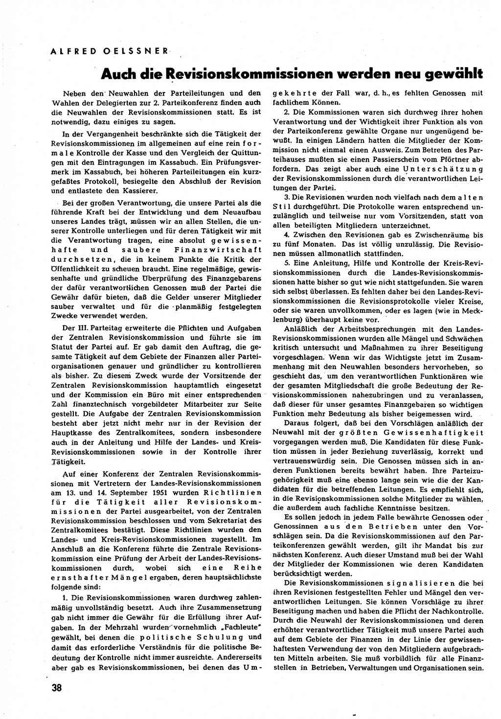 Neuer Weg (NW), Halbmonatsschrift für aktuelle Fragen der Arbeiterbewegung [Zentralkomitee (ZK) Sozialistische Einheitspartei Deutschlands (SED)], 7. Jahrgang [Deutsche Demokratische Republik (DDR)] 1952, Heft 8/38 (NW ZK SED DDR 1952, H. 8/38)