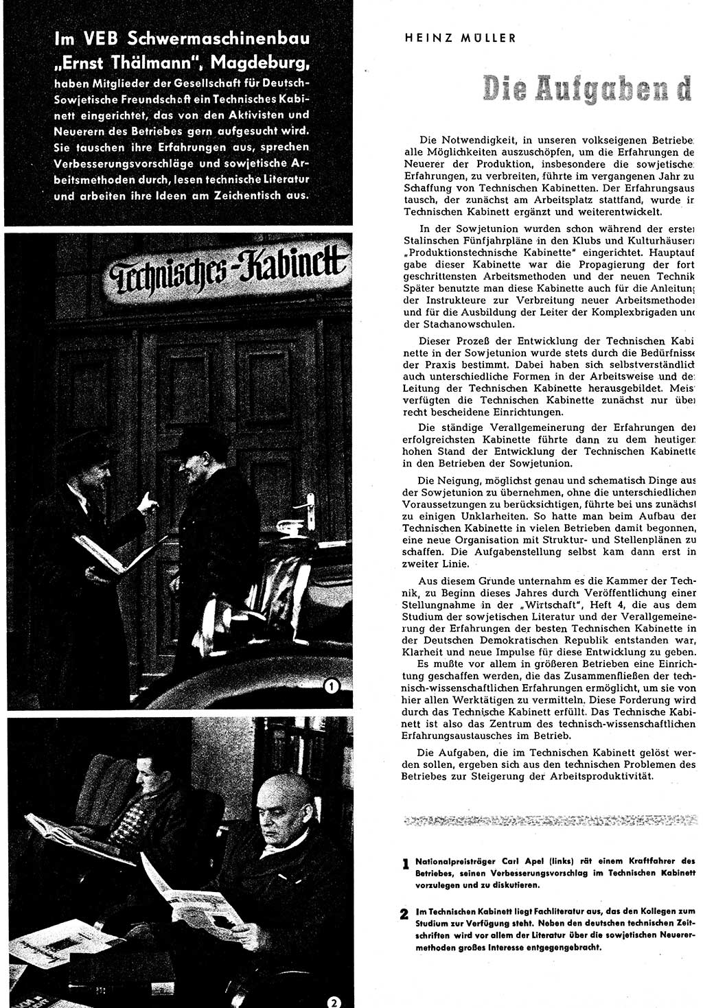 Neuer Weg (NW), Halbmonatsschrift für aktuelle Fragen der Arbeiterbewegung [Zentralkomitee (ZK) Sozialistische Einheitspartei Deutschlands (SED)], 7. Jahrgang [Deutsche Demokratische Republik (DDR)] 1952, Heft 9/26 (NW ZK SED DDR 1952, H. 9/26)