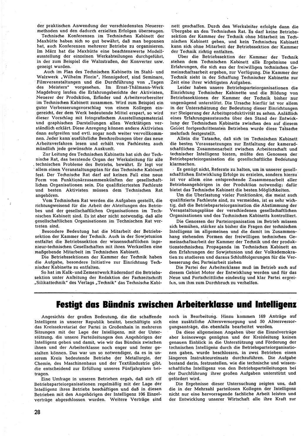 Neuer Weg (NW), Halbmonatsschrift für aktuelle Fragen der Arbeiterbewegung [Zentralkomitee (ZK) Sozialistische Einheitspartei Deutschlands (SED)], 7. Jahrgang [Deutsche Demokratische Republik (DDR)] 1952, Heft 9/28 (NW ZK SED DDR 1952, H. 9/28)