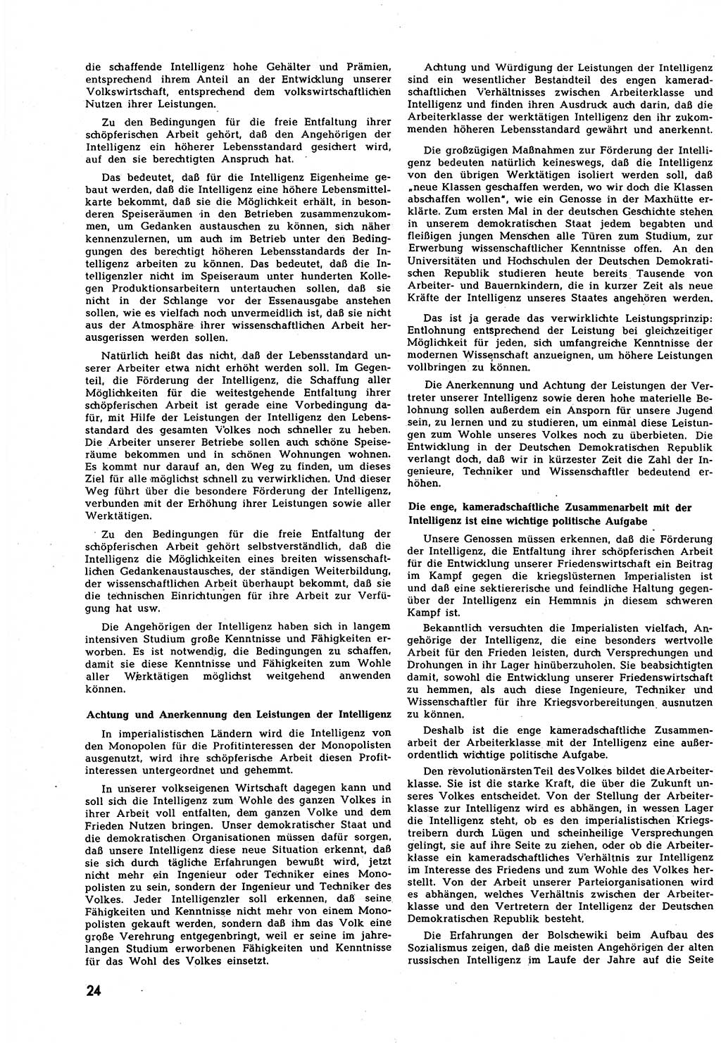 Neuer Weg (NW), Halbmonatsschrift für aktuelle Fragen der Arbeiterbewegung [Zentralkomitee (ZK) Sozialistische Einheitspartei Deutschlands (SED)], 7. Jahrgang [Deutsche Demokratische Republik (DDR)] 1952, Heft 10/24 (NW ZK SED DDR 1952, H. 10/24)