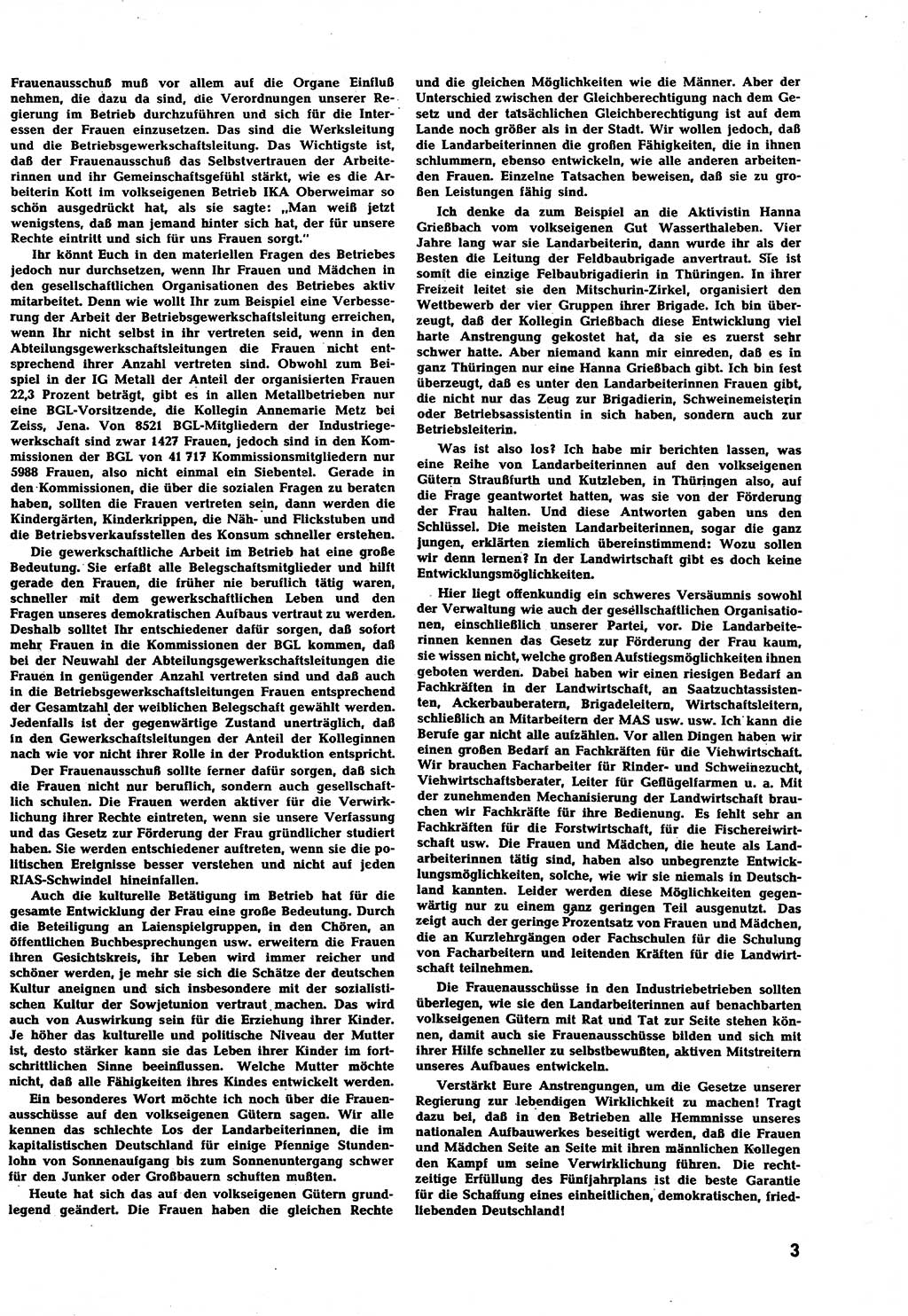 Neuer Weg (NW), Halbmonatsschrift für aktuelle Fragen der Arbeiterbewegung [Zentralkomitee (ZK) Sozialistische Einheitspartei Deutschlands (SED)], 7. Jahrgang [Deutsche Demokratische Republik (DDR)] 1952, Heft 12/3 (NW ZK SED DDR 1952, H. 12/3)