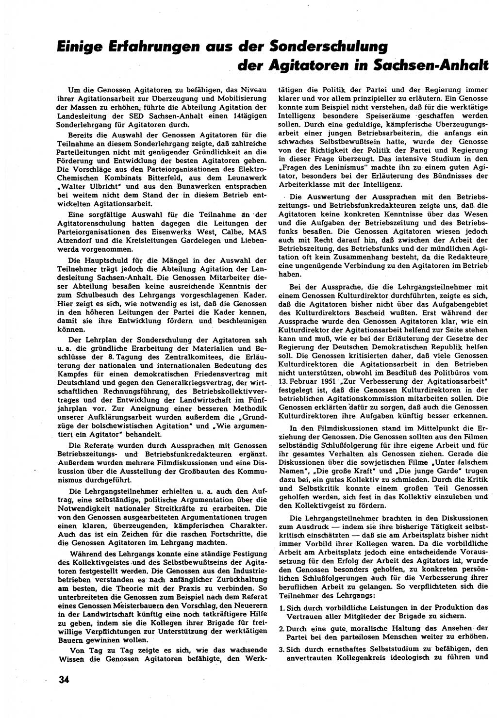 Neuer Weg (NW), Halbmonatsschrift für aktuelle Fragen der Arbeiterbewegung [Zentralkomitee (ZK) Sozialistische Einheitspartei Deutschlands (SED)], 7. Jahrgang [Deutsche Demokratische Republik (DDR)] 1952, Heft 12/34 (NW ZK SED DDR 1952, H. 12/34)