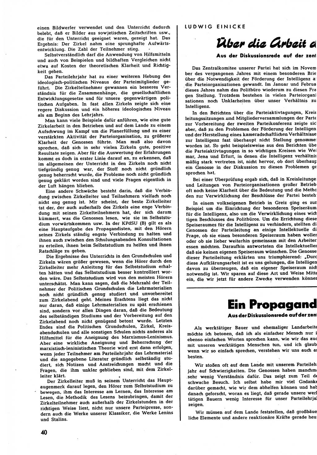 Neuer Weg (NW), Halbmonatsschrift für aktuelle Fragen der Arbeiterbewegung [Zentralkomitee (ZK) Sozialistische Einheitspartei Deutschlands (SED)], 7. Jahrgang [Deutsche Demokratische Republik (DDR)] 1952, Heft 12/40 (NW ZK SED DDR 1952, H. 12/40)