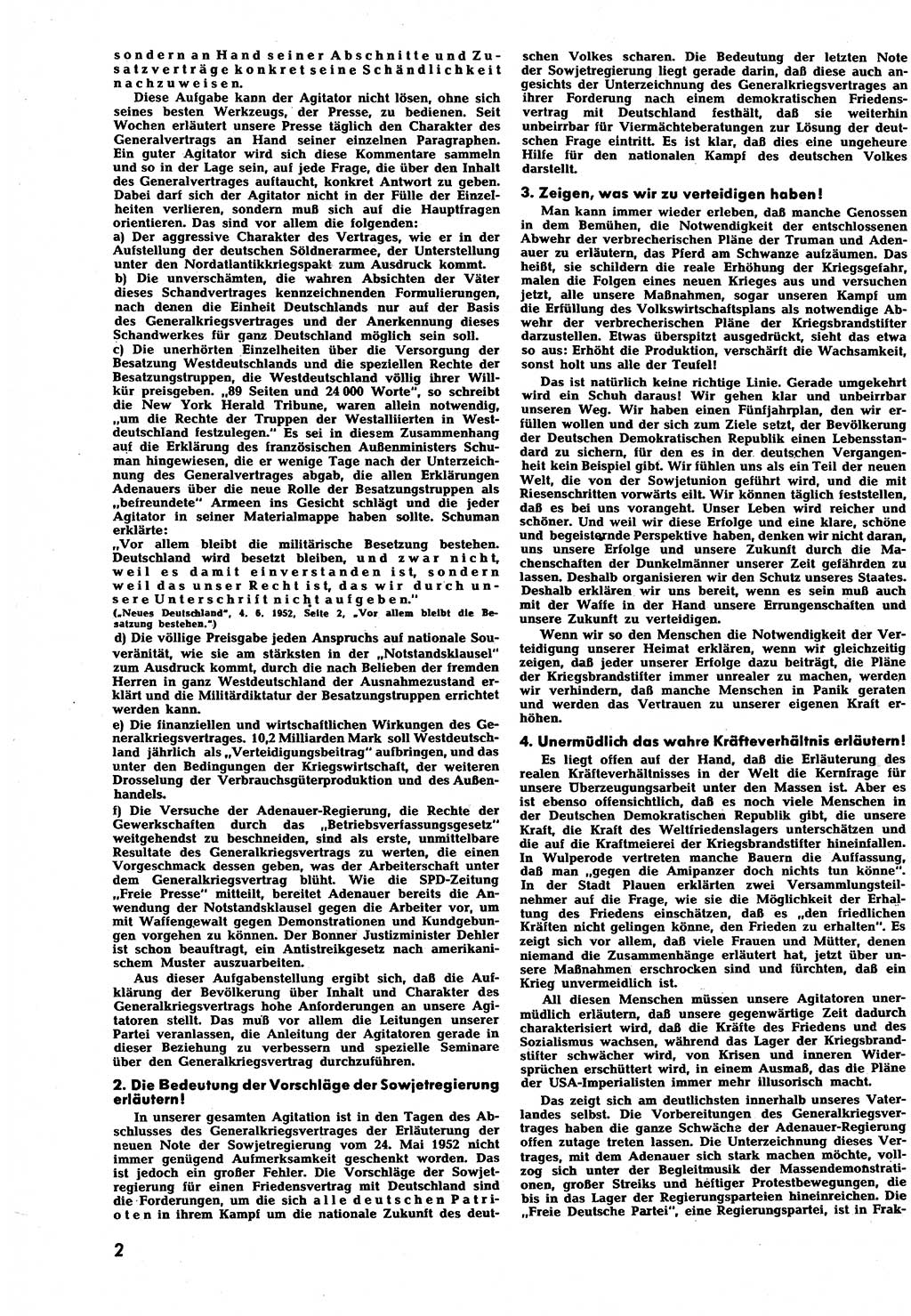 Neuer Weg (NW), Halbmonatsschrift für aktuelle Fragen der Arbeiterbewegung [Zentralkomitee (ZK) Sozialistische Einheitspartei Deutschlands (SED)], 7. Jahrgang [Deutsche Demokratische Republik (DDR)] 1952, Heft 13/2 (NW ZK SED DDR 1952, H. 13/2)