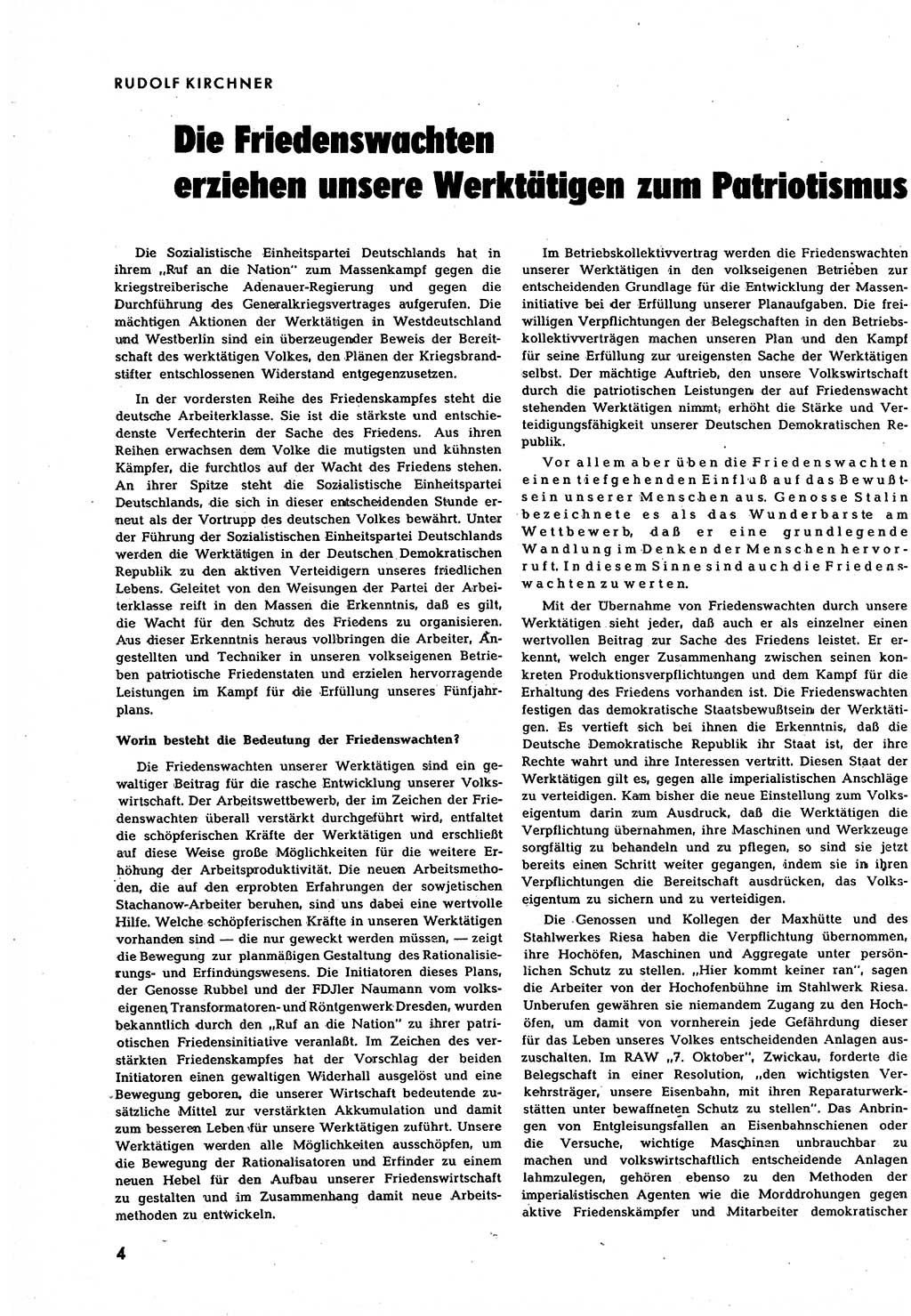 Neuer Weg (NW), Halbmonatsschrift für aktuelle Fragen der Arbeiterbewegung [Zentralkomitee (ZK) Sozialistische Einheitspartei Deutschlands (SED)], 7. Jahrgang [Deutsche Demokratische Republik (DDR)] 1952, Heft 13/4 (NW ZK SED DDR 1952, H. 13/4)